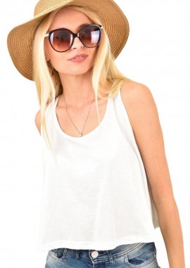 First Woman - Τοπάκι με άλφα γραμμή Λευκό 339