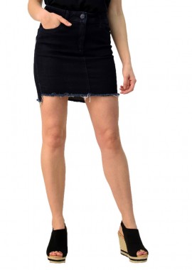 Back2Jeans - Τζιν φούστα εφαρμοστή Μπλε Σκούρο 2662