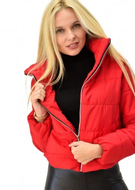 Potre OR - Γυναικείο μπουφάν τύπου bomber Κόκκινο 9719