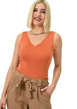 Potre OR - Γυναικείο πλεκτό τοπ Εκάι 23239