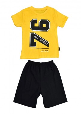 Potre OR - Παιδικό σετ με σχέδιο 76 Κίτρινο 16428