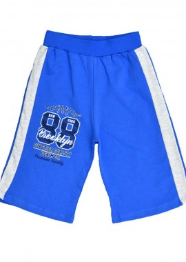Potre OR - Παιδική βερμούδα με στάμπα ATHLETIC 88 Μπλε 16486
