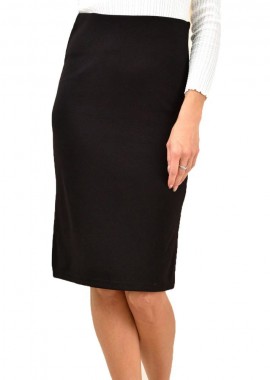 Potre OR - Γυναικεία φούστα μονόχρωμη Μαύρο 13219