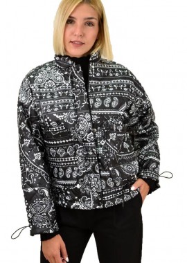 Potre OR - Μπουφάν με σχέδιο Μαύρο 17523
