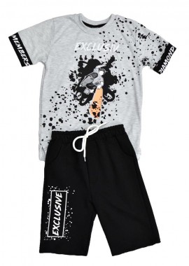 Potre OR - Παιδικό αθλητικό σετ Γκρι 14510