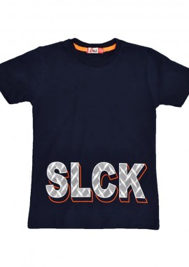 Potre OR - Παιδική μπλούζα με τύπωμα στην πλάτη Μπλε Σκούρο 15823