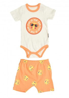 Potre OR - Βρεφικό σετ SUN FUN Κοραλί 16318