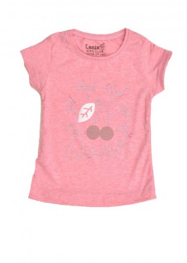 Potre OR - Παιδική μπλούζα με σχέδιο κεράσι Ροζ 16366