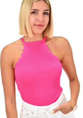 Potre OR - Γυναικείο τοπ τύπου ριπ Ροζ 16891