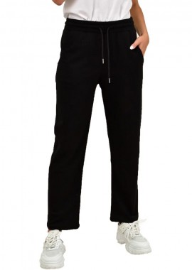 Potre OR - Παντελόνι jogger με φαρδύ μπατζάκι Μαύρο 17532