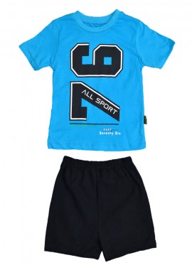 Potre OR - Παιδικό σετ με σχέδιο 76 Μπλε 16430