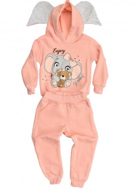 Potre OR - Παιδικό σετ με σχέδιο ελέφαντα Σομόν 17058