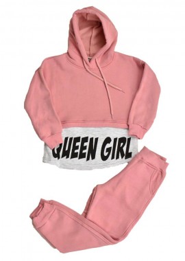 Potre OR - Παιδικό σετ με σχέδιο QUEEN GIRL Σάπιο μήλο 17068