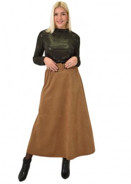 Potre OR - Μεταλλιζέ μπλούζα με ντραπέ λαιμόκομψη Μαύρο 26170