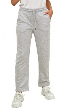 Potre OR - Παντελόνι jogger με φαρδύ μπατζάκι Γκρι 17534