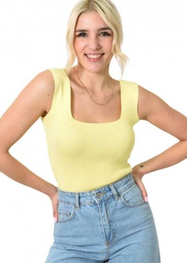 Potre OR - Γυναικείο εφαρμοστό τοπ Λάιμ 23353