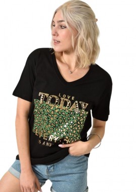 Potre OR - T-Shirt με στάμπα