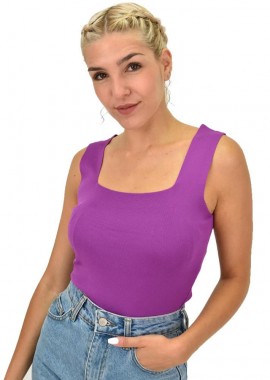 Potre OR - Γυναικείο εφαρμοστό τοπ Ματζέντα 21610