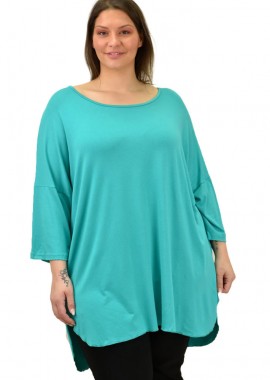 First Woman - Γυναικεία μπλούζα με 3/4 μανίκι Βεραμάν 19063