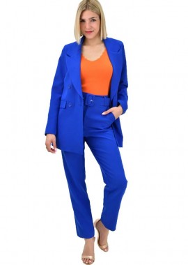 Potre OR - Γυναικείο κοστούμι Μπλε Ρουά 19249