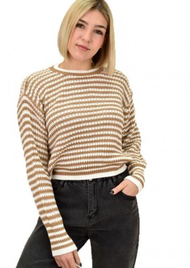 Potre OR - Γυναικεία μπλούζα strickpullover Μπεζ 18695