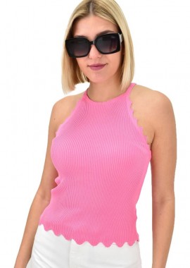 Potre OR - Γυναικείο τοπ τύπου ριπ Ροζ 19729