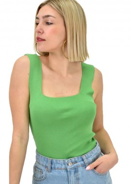 Potre OR - Γυναικείο εφαρμοστό τοπ Πράσινο 19201