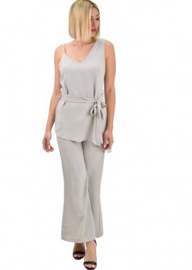 Potre OR - Γυναικείο σετ με ζώνη Γκρι 10184