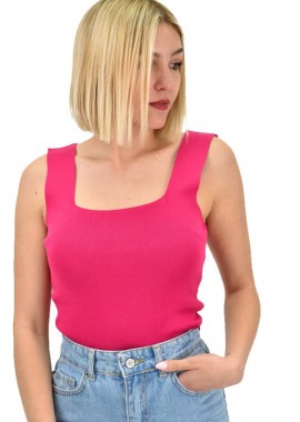 Potre OR - Γυναικείο εφαρμοστό τοπ Φούξια 19408