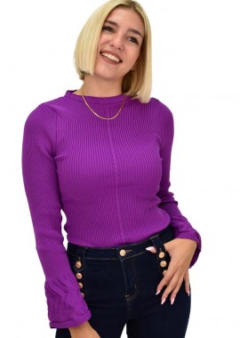 Potre OR - Γυναικείο τοπ με σχέδιο Ματζέντα 21843