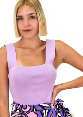 Potre OR - Γυναικείο εφαρμοστό τοπ Λιλά 19410