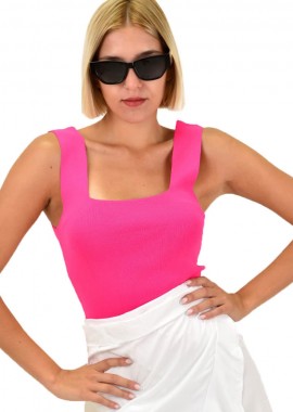 Potre OR - Γυναικείο εφαρμοστό τοπ Φούξια 10719