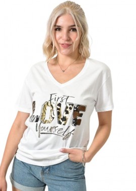 Potre OR - T-Shirt με στάμπα