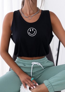 sense-shop - THUNDEREYE BLACK TANK TOP