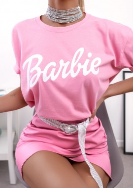 sense-shop - ΡΟΖ T-SHIRT BARBIE