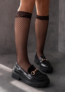 sense-shop - ΜΑΥΡΕΣ ΔΙΧΤΥΩΤΕΣ ΚΑΛΤΣΕΣ- LACE