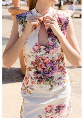 sense-shop - FLORAL MINI DRESS BY LUMINA