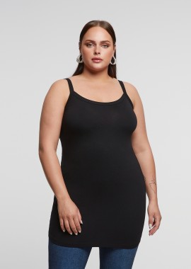 MAT FASHION - Basic μακρύ τοπ βισκόζη