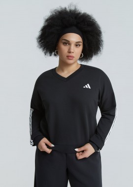 ADIDAS - Μπλούζα Φούτερ Essentials 3-Stripes French Terry