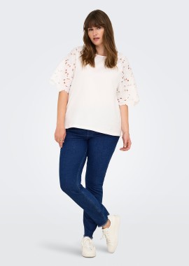 ONLY CARMAKOMA - Τζιν Carhush mid waist skinny fit