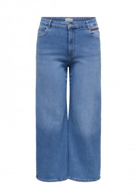 ONLY CARMAKOMA - Τζιν Carmadison ψηλόμεσο wide leg