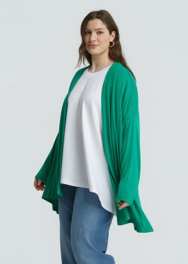 MAT FASHION - Μακρυμάνικη ζακέτα από βισκόζη