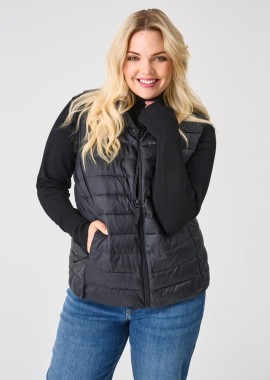 ONLY CARMAKOMA - Καπιτονέ γιλέκο Cartahia