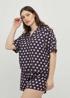 TOMMY HILFIGER - Πιτζάμα τοπ εμπριμέ αστέρι