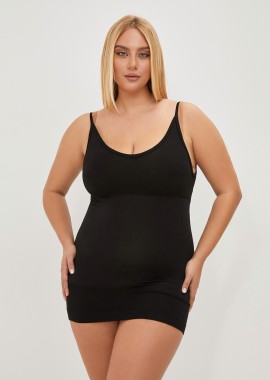 CETTE - Shapewear αμάνικο τοπ σε μαύρο