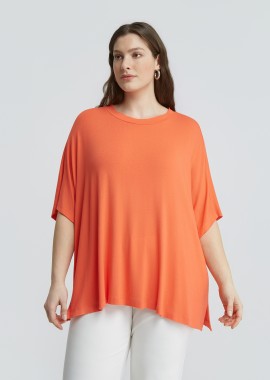 MAT FASHION - Κοντομάνικο t-shirt βισκόζη