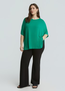 MAT FASHION - Κοντομάνικο t-shirt βισκόζη