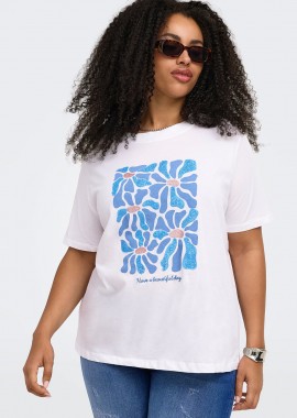 ONLY CARMAKOMA - Μπλούζα t-shirt Caralberte