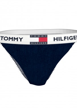 TOMMY HILFIGER - Σλιπ Heritage Leopard Lace Tanga Briefs