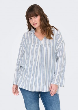 ONLY CARMAKOMA - Λινή τουνίκ Carcaro